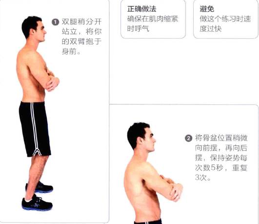 腹部拉伸与练习图解